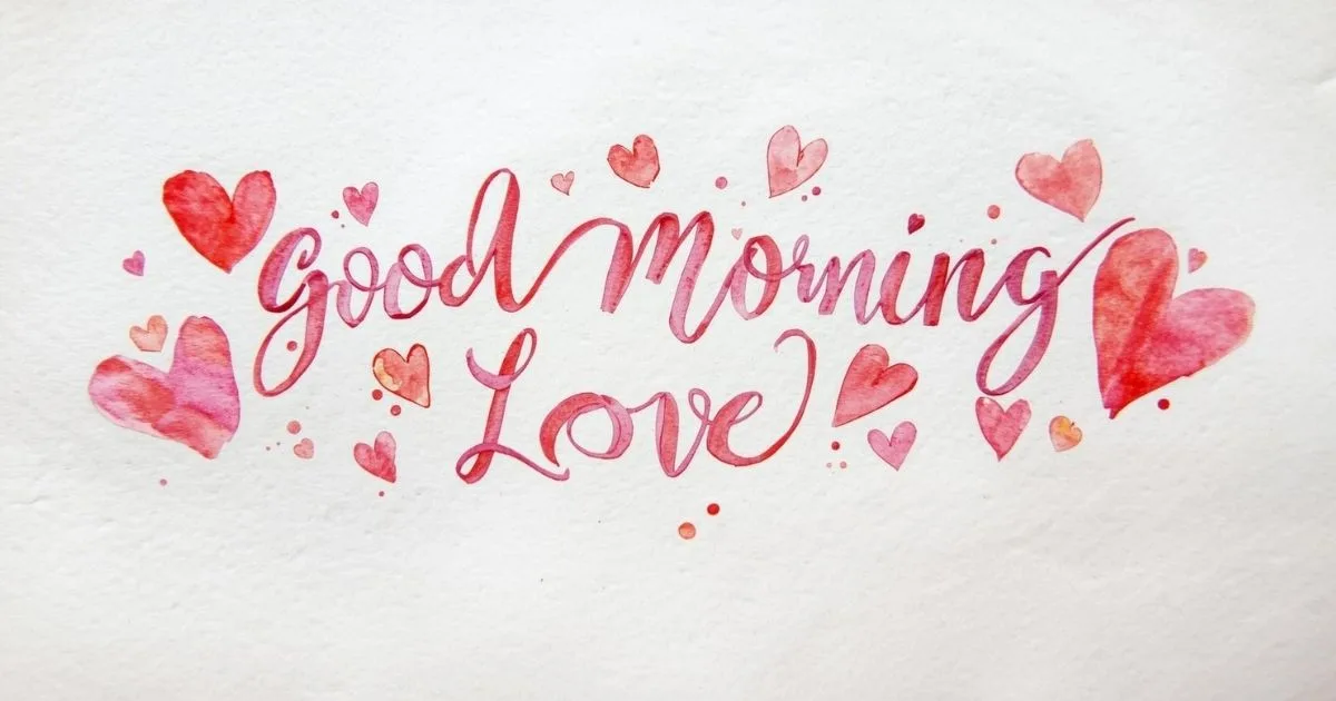 Cute Good Morning Love Pics