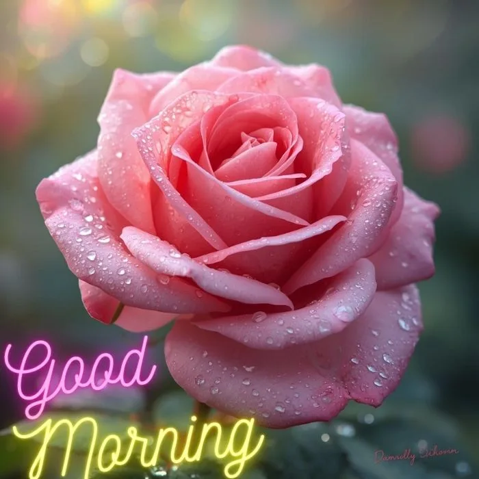 Good Morning Rose for Girlfriend
