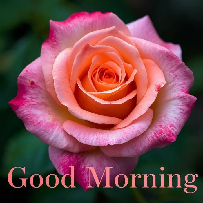 Rose HD Good Morning Image