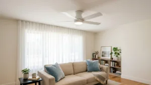 white ceiling fan