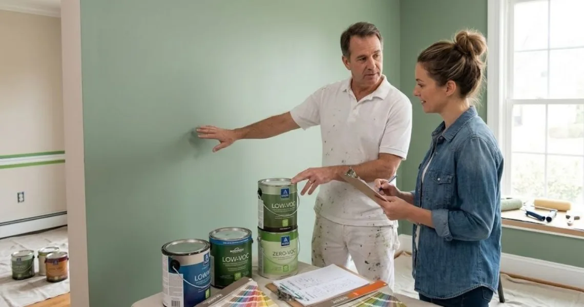 How Can Painters Help You Select Eco-Friendly Paint Options for Your Home?
