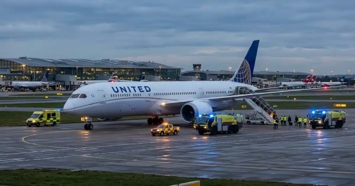 United Airlines Flight UA770 Emergency Diversion