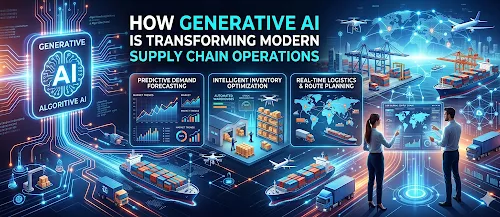 Generative AI in Supply Chain: Transforming Modern Operations for Smarter, Faster Decisions